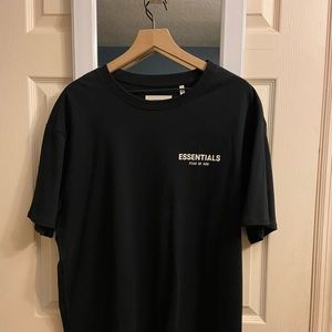 Fear of God Essentials Black T-Shirt